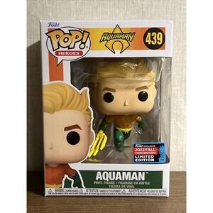 Funko Pop! Heroes DC Aquaman 2022 NYCC Fall Convention Exclusive #439